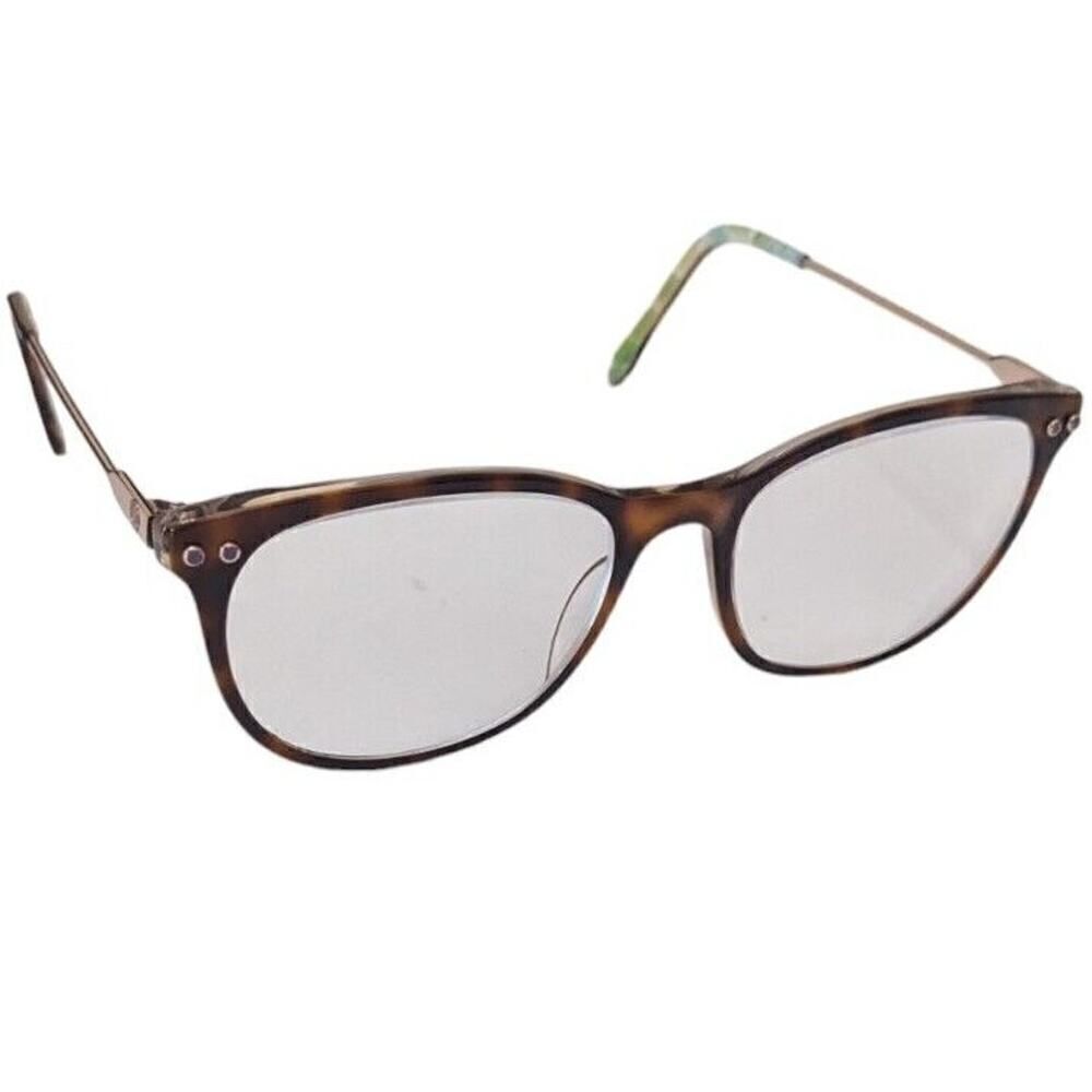 Lilly Pulitzer Lindy Round Tortoise 51x17 140 Eyeglasses Frames Only